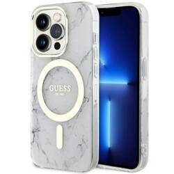 GUESS GUHMP14XPCUMAH IPHONE 14 PRO MAX 6.7 "WHITE/WHITE HARDCASE MARBLE MAGSAFE