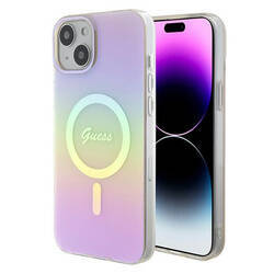 GUESS GUHMP15MHTSP IPHONE 15 PLUS / 14 PLUS 6.7 "PINK / PINK HARDCASE IML IRIDESCENT MAGSAFE