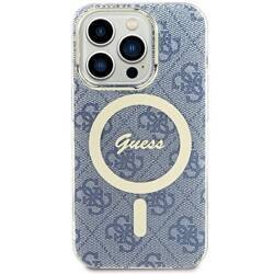 GUESS GUHMP15SH4STB IPHONE 15/14/13 6.1 "BLUE / BLUE HARDCASE IML 4G MAGSAFE