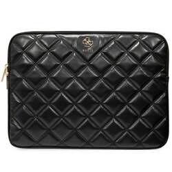 GUESS SLEEVE GUCS14ZPSQSSGK 14" BLACK/BLACK QUILTED 4G