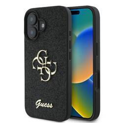 Guess GUHCP16MHG4SGK iPhone 16 Plus czarny/black HC Fixed Glitter Big 4G