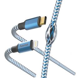 HAMA USB TYPE-C CABLE - LIGHTNING MFI 1.5m BLUE