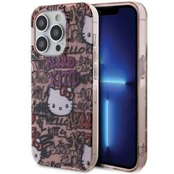 HELLO KITTY HKHCP14XHDGPTP IPHONE 14 PRO MAX 6.7 "PINK / PINK HARDCASE IML TAGS GRAFFITI