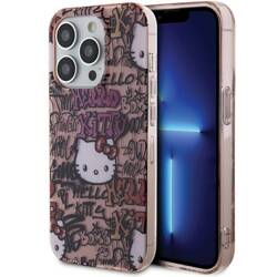 HELLO KITTY HKHCP15LHDGPTP IPHONE 15 PRO 6.1 "PINK / PINK HARDCASE IML TAGS GRAFFITI