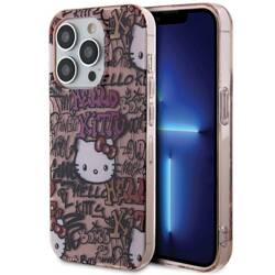 HELLO KITTY HKHCP15XHDGPTP IPHONE 15 PRO MAX 6.7 "PINK / PINK HARDCASE IML TAGS GRAFFITI