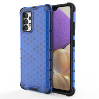 HONEYCOMB CASE ARMORED COVER WITH A GEL FRAME FOR SAMSUNG GALAXY A13 5G BLUE