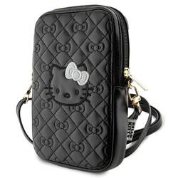 Hello Kitty Torebka HKPBPEKHBPK czarny/black Quilted Bows Strap