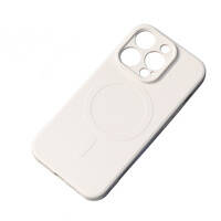 IPHONE 13 PRO SILICONE CASE MAGSAFE - BEIGE