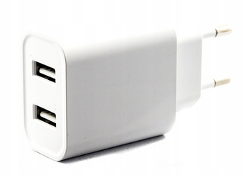 JELLICO AC CHARGER - C6 2.4A 2 X USB WHITE
