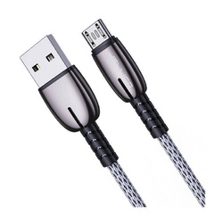 JELLICO USB CABLE - A19 3.1A MICRO USB 1M GRAY