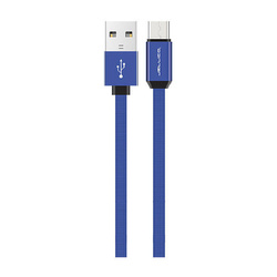 JELLICO USB CABLE -YC-15 3.1A MICRO-USB 1M BLUE