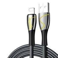 JOYROOM MERMAID SERIES USB - LIGHTNING CABLE 2,4A 2M BLACK (S-2030K6)