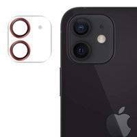 JOYROOM SHINING SERIES FULL LENS PROTECTOR CAMERA TEMPERED GLASS FOR IPHONE 12 RED (JR-PF687)