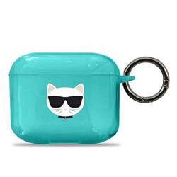 KARL LAGERFELD KLA3UCHFL AIRPODS 3 COVER BLUE/BLUE CHOUPETTE