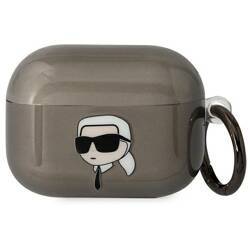 KARL LAGERFELD KLAAPHNIKTCK AIRPODS PRO COVER CZARNY/BLACK KARL`S HEAD