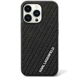 KARL LAGERFELD KLHCN613DMKRLK IPHONE 11 / XR 6.1 "BLACK / BLACK HARDCASE 3D RUBBER MULTI LOGO