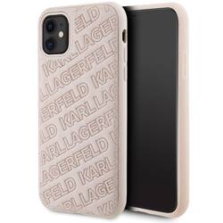 KARL LAGERFELD KLHCN61PQKPMP IPHONE 11 / XR 6.1 "PINK / PINK HARDCASE QUILTED K PATTERN