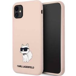 KARL LAGERFELD KLHCN61SNCHBCP IPHONE 11/ XR 6.1 "HARDCASE PINK/ PINK SILICONE CHOUPETTE