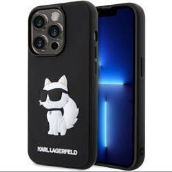 KARL LAGERFELD KLHCP14L3DRKHNK IPHONE 14 PRO 6.1 "BLACK/BLACK HARDCASE RUBBER CHOUPETTE 3D