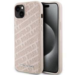 KARL LAGERFELD KLHCP15SPQKPMP IPHONE 15/14/13 6.1 "PINK / PINK HARDCASE QUILTED K PATTERN