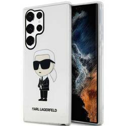 KARL LAGERFELD KLHCS23LNKNKTCT S23 ULTRA S918 TRANSPARENT HARDCASE IKONIK KARL LAGERFELD