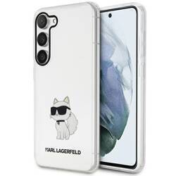 KARL LAGERFELD KLHCS23MHNCHTCT S23+ S916 TRANSPARENT HARDCASE IKONIK CHUPETTE