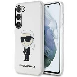 KARL LAGERFELD KLHCS23MHNKKTCT S23+ S916 TRANSPARENT HARDCASE IKONIK KARL LAGERFELD