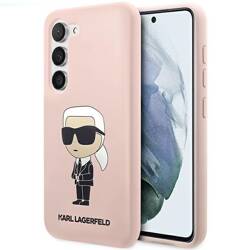 KARL LAGERFELD KLHCS23SSNIKBCP S23 S911 HARDCASE PINK/PINK SILICONE ICONIK