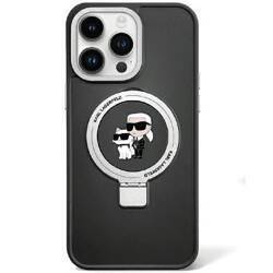 KARL LAGERFELD KLHMP13LHMRSKCK IPHONE 13 PRO 6.1 "BLACK/BLACK HARDCASE RING STAND KARL & CHUPETTTE MAGSAFE