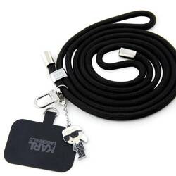 KARL LAGERFELD KLUCNMSCKIK UNIVERSAL CBDY CORD BLACK BLACK/BLACK