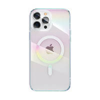 KINGXBAR PQY NEBULA SERIES MAGNETIC CASE FOR IPHONE 13 HOUSING CLEAR COVER (MAGSAFE COMPATIBLE)