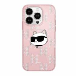 Karl Lagerfeld KLHCN61HKLPCHP iPhone 11 / Xr 6.1" różowy/pink hardcase IML Choupette Head & Monogram