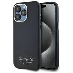 Karl Lagerfeld KLHCP15XPGWCMKHK iPhone    15 Pro Max 6,7" hardcase czarny/black hotel RSG