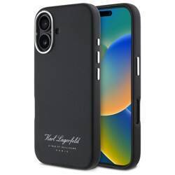 Karl Lagerfeld KLHCP16SPGWCMKHK iPhone 16 6,1" hardcase czarny/black hotel RSG