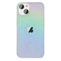 Kingxbar Nebula Series colorful gradient case for iPhone 13 Pro rainbow 