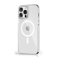 Kingxbar PQY Gradient Series Magnetic Case for iPhone 13 Pro Housing Clear Cover (MagSafe Compatible)