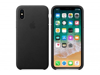 LEATHER CASE APPLE MQTD2ZM / A IPHONE X / XS BLACK OPEN PACKAGE