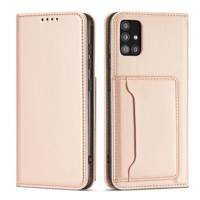 MAGNET CARD CASE FOR SAMSUNG GALAXY A53 5G POUCH WALLET CARD HOLDER PINK