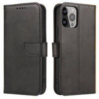 MAGNET CASE CASE FOR SAMSUNG GALAXY S23 COVER WITH FLIP WALLET STAND BLACK