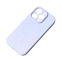 MAGSAFE COMPATIBLE SILICONE CASE FOR IPHONE 15 SILICONE CASE - BLUE