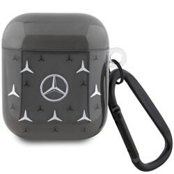 MERCEDES MEA28DPMGS AIRPODS 1/2 COVER BLACK/BLACK LARGE STAR PATTERN