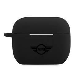 MINI MIACAPSLTBK AIRPODS PRO COVER CZARNY /BLACK HARD CASE SILICONE COLLECTION