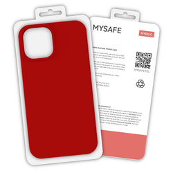 MYSAFE SILICONE CASE IPHONE 12 PRO MAX RED BOX