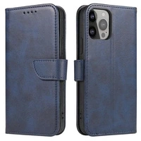 Magnet Case for Samsung A15 with flap and wallet - blue