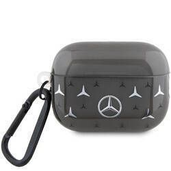 Mercedes MEAP28DPMGS AirPods Pro 2  (2022/2023) cover czarny/black Large Star Pattern