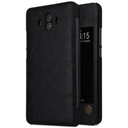 NILLKIN QIN LEATHER CASE HUAWEI MATE 10 BLACK EXHIBITION