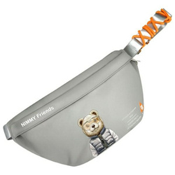 Nimmy Nerka na ramię szary/gray           Crossbody Cool&Cute 2.0 Bear