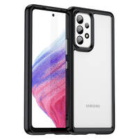 OUTER SPACE CASE FOR SAMSUNG GALAXY A53 5G COVER WITH A FLEXIBLE FRAME BLACK