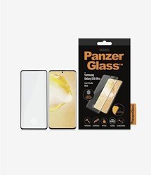 PANZERGLASS TEMPERED GLASS CURVED SUPER + SAMSUNG S20 ULTRA CASE FRIENDLY  BLACK