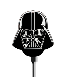 POWERBANK 3D 5000MAH DARTH VADER STAR WORS BLACK